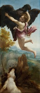 ガニメデスの誘拐 作： (c.1489 1534) Correggio