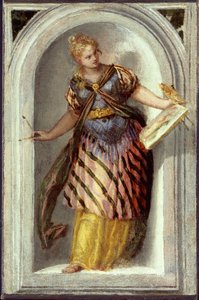 絵画のミューズ 作： Paolo Veronese