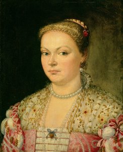 ベネチアンウーマン 作： Paolo Veronese