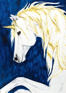 ユニコーン 作： Ute Schramke