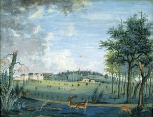 レインシー公園、シャトーと岩、1754-93年