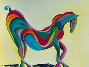 ハイヒールの馬 作： GilhausArt