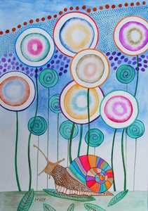 シュネッケ氏の世界 作： Marys Watercolors