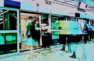 地下鉄グリーン
