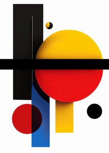 抽象的な幾何学的図形美的壁紙、オンライン キャンバス オンデマンド印刷 作： ファフタリ・アブデラヒム