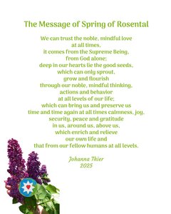 The Message of Spring of Rosental 作： Johanna Thier