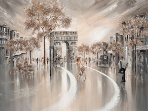 黄金の日々、パリ 作： Isabella Karolewicz