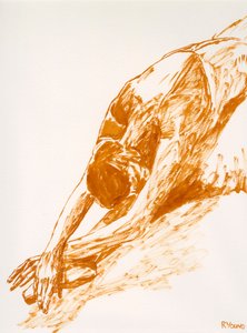 瀕死の白鳥 - 研究 作： Richard Young
