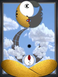 前画像 (II) 作： 