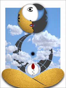 前画像（I） 作： 