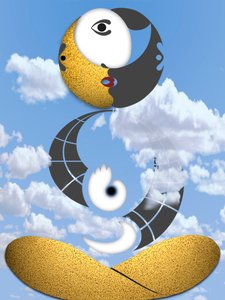 指さしジェスチャー（II）（十分） 作： 
