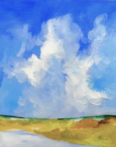 湖上の雲 作： M. Vet