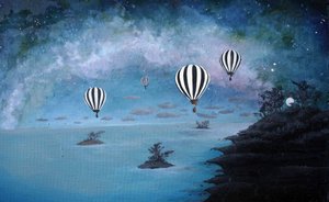 夜間飛行 作： Elzbieta Goszczycka