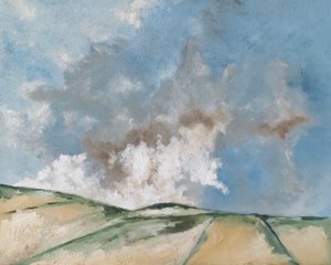 茶色の雲 作： M. Vet