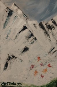 冬に微笑みかければ、冬も微笑み返してくれる 作： Alex Terla