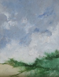 浜辺の茂み 作： M. Vet