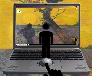 世界と大地の出会い（Windowsシリーズより） 作： 