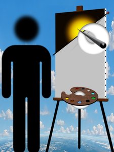 画家とモデル（I） 作： 