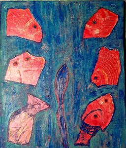 魚 作： 