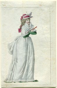 Journal of Fashion and Taste、1792 年 7 月 20 日、15 番目のノート、pl。 2 作： A.B. Duhamel (possibly)