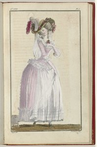 キャビネット デ モードまたはレ モード ヌーベル、1786 年 6 月 15 日、pl。 私 作： A.B. Duhamel