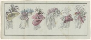 Magasin des Modes Nouvelles Françaises et Anglaises、1787 年 7 月 20 日、25 番目のノート、2 年目、単一の pl。 作： A.B. Duhamel