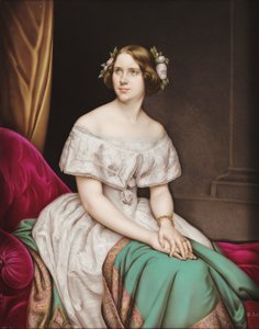 ジョインビルの王女、フランシスカ・デ・ブラガンサの肖像 作： A. Asel