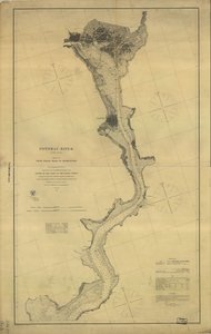 ポトマック川（4枚）：シートNo. 4、インディアンヘッドからジョージタウンまで 作： A. D. United States Coast Survey; Bache