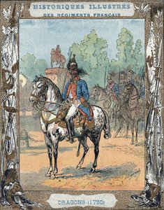 フランス帝国陸軍のドラゴーン 作： A. Demarle