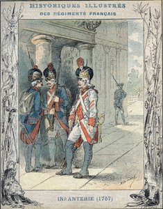 フランスの歩兵 作： A. Demarle