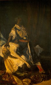 オセロ・キリング・デスデモナ、1879 作： A. González Pineda