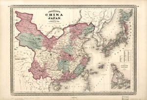 ジョンソンの中国と日本。 作： A. J. Johnson