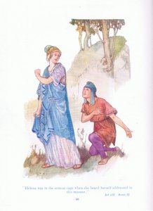 ヘレナは、自分がこのように言われているのを聞いて、ひどく憤慨していた（『真夏の夜の夢』）。 作： A. Jackson