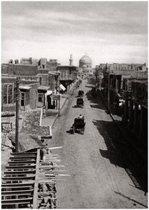 1925年イラクバグダッドの通り 作： A. Kerim