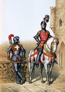 15世紀のパリの射手とキャバリアのキャプテン、1887年 作： A. Lemercier
