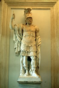 ローマの像、火星ウルトール神殿、ローマ 作： A. Lorenzini