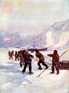 船は恐怖とエレバス、1847、1905と呼ばれていました。 作： A. S. Forrest