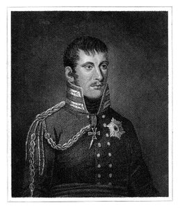 フレデリックウィリアム3世、プロイセン王、1815年。 作： A. Wheltier