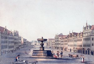 馬市場、1810年頃