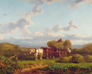 干し草カート 作： A. de Bylandt