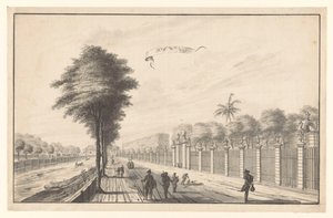 ノールドウェイクから見たポスト・レイスウェイク Rijswijk (オブジェクトのタイトル) 作： A. de Nelly（に起因）