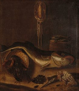 魚のある静物