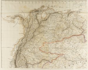 南アメリカの物理的・政治的区分の概要 作： Aaron Arrowsmith