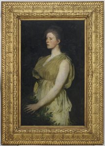 ダイアナ、1893-96 作： Abbott Handerson Thayer
