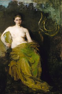 ハーフドレープフィギュア、約。 1885年。