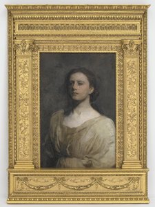 頭、1888-89 作： Abbott Handerson Thayer