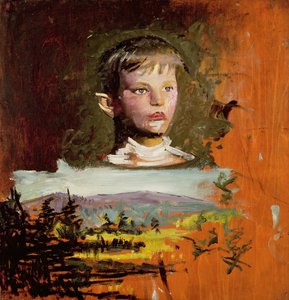 少年の頭、1919 作： Abbott Handerson Thayer