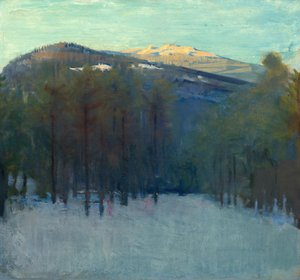 モナドノック山、おそらく 19111914。 作： Abbott Handerson Thayer