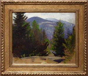 モナドノック山のスケッチ