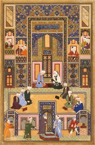 神学者の集会、1537-1550 作： Abd Allah Musawwir